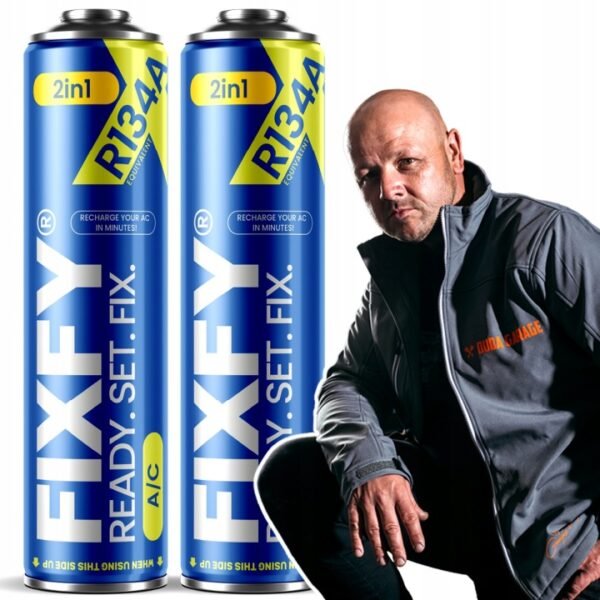 Zestaw FIXFY 2w1 500ml - 2 x puszka R134a